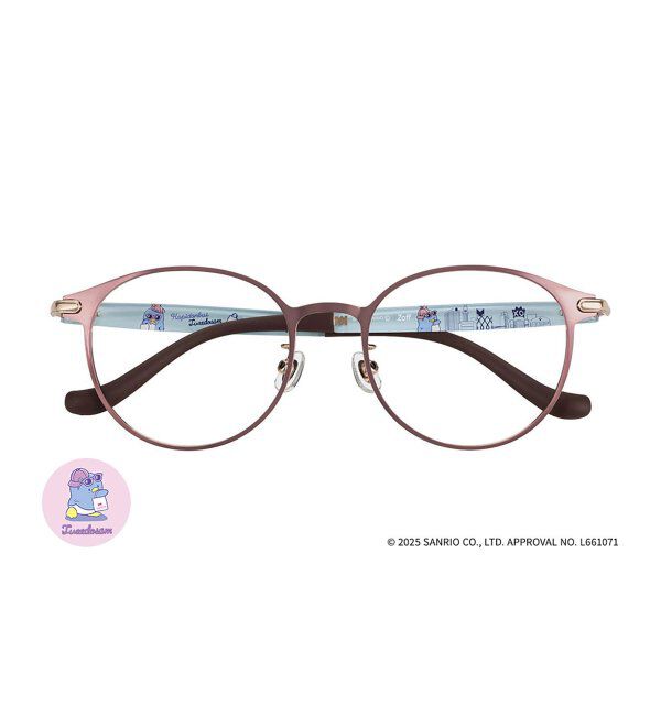  「Zoff｜はぴだんぶい 【タキシードサム モデル】メガネ｜伊達・度付きメガネ｜グッズ   レンズ交換券付」|メガネ|