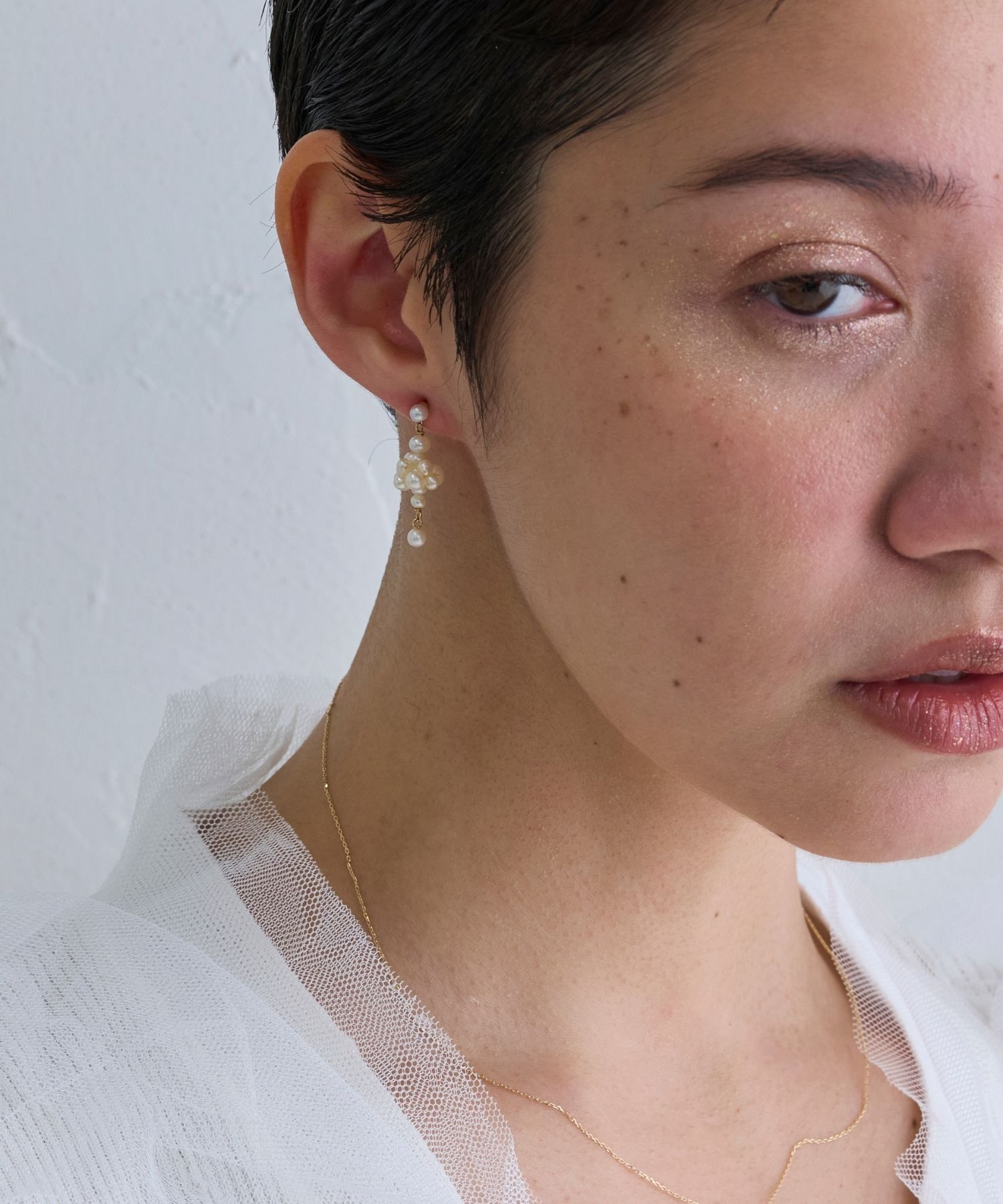 JUPITER「【K10】フルーツパールピアス」|ピアス|