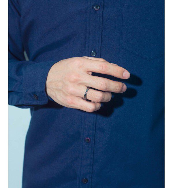 ete「[シェア] ブラックダイヤモンド クロス リング」|リング|