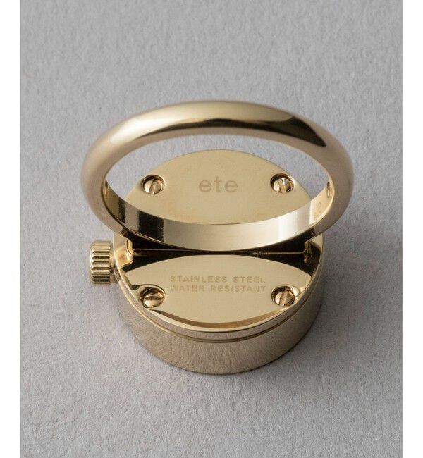 ete「サークル リングウォッチ」|腕時計|