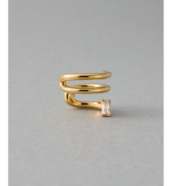 ete「ビジュー ピークカフ」|イヤーカフ|