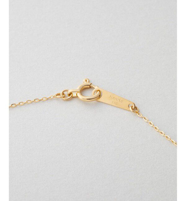 Jouete「K18YG レイヤー パヴェ ダイヤモンド ネックレス」|ネックレス|