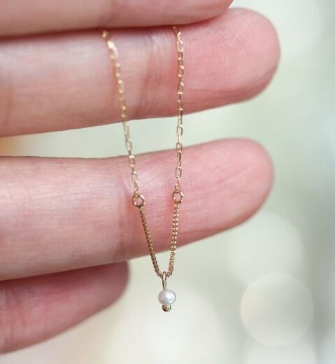  「パール ピアス | K10YG 【片耳用】〈Web限定〉」|ピアス|