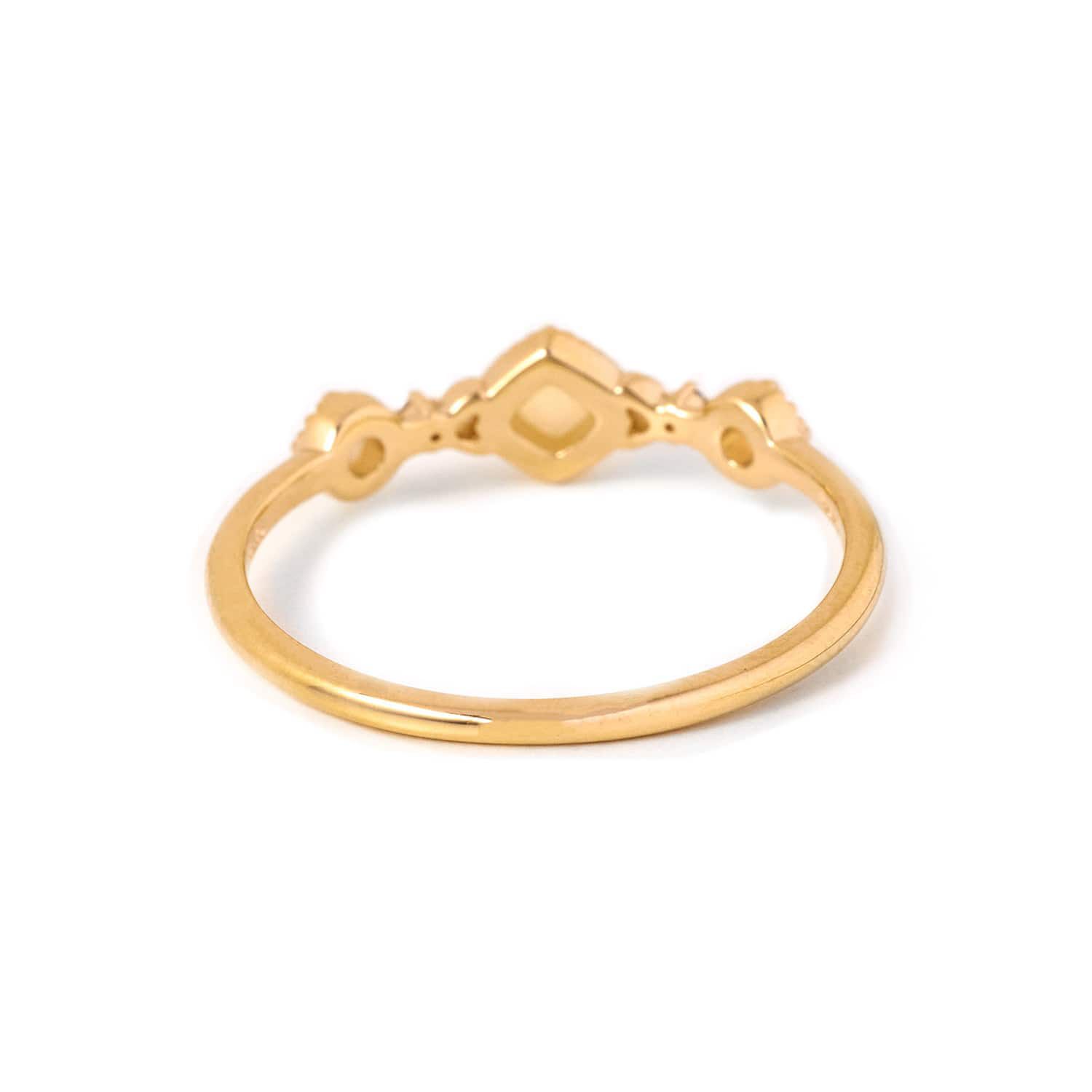 agete「K10リング」|リング|