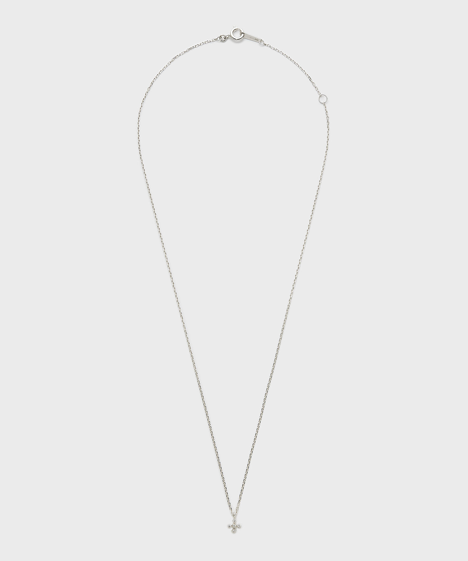 NOJESS「シルバーダイヤモンドネックレス」|ネックレス|