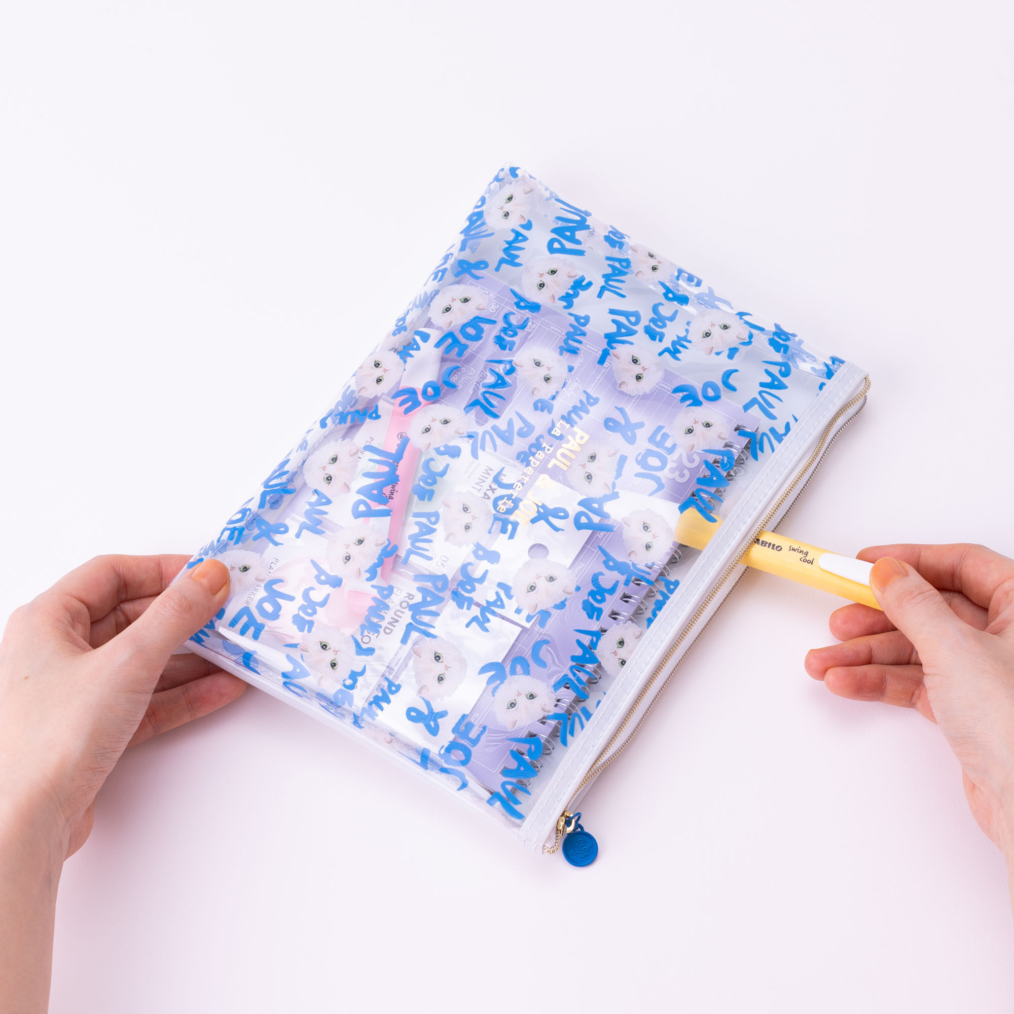 PAUL&JOE「フラットポーチ／ポール＆ジョー」|ポーチ|