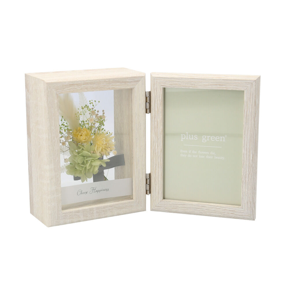 BACKYARD FAMILY「plus green プラス グリーン フォトフレーム 通販 ドライフラワー 写真立て」|その他|イエロー1