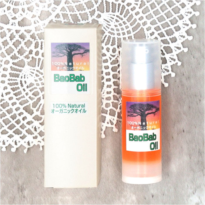 BACKYARD FAMILY「バオバブオイル 30ml 通販 日本製 フェイスオイル ヘアオイル クレンジングオイル」|フェイスマスク・パック|