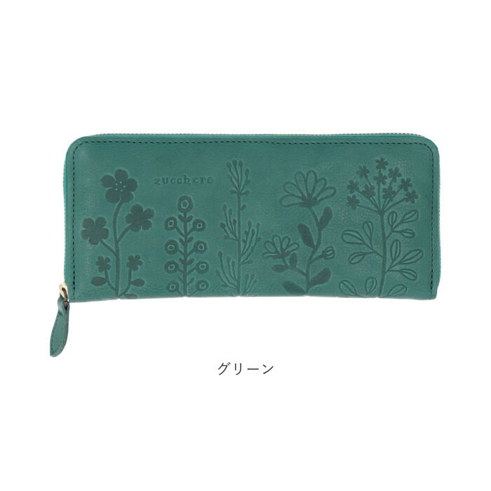 BACKYARD FAMILY「ズッケロ 財布 55434 zucchero 通販 長財布 長サイフ 花柄デザインラウンド長財布」|財布|