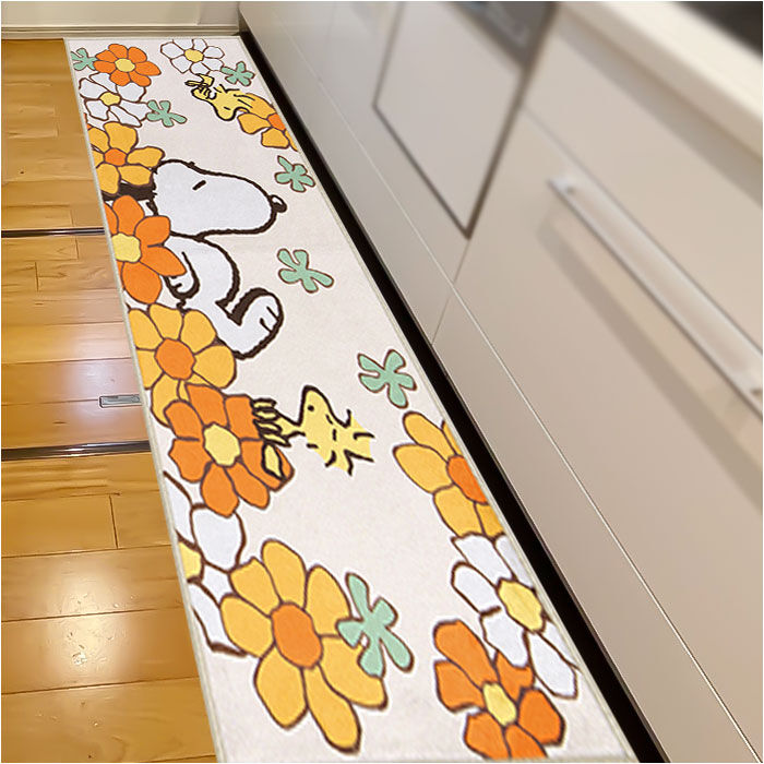 BACKYARD FAMILY「キッチンマット 120cm キャラクター 通販 台所マット インテリアマット 45&times;120cm」|その他|