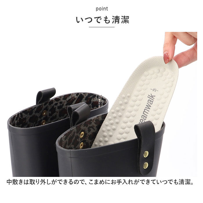 BACKYARD FAMILY「レインブーツ レディース ロング 通販 長靴 レインシューズ レイン ブーツ ロングレインブーツ」|レインシューズ|