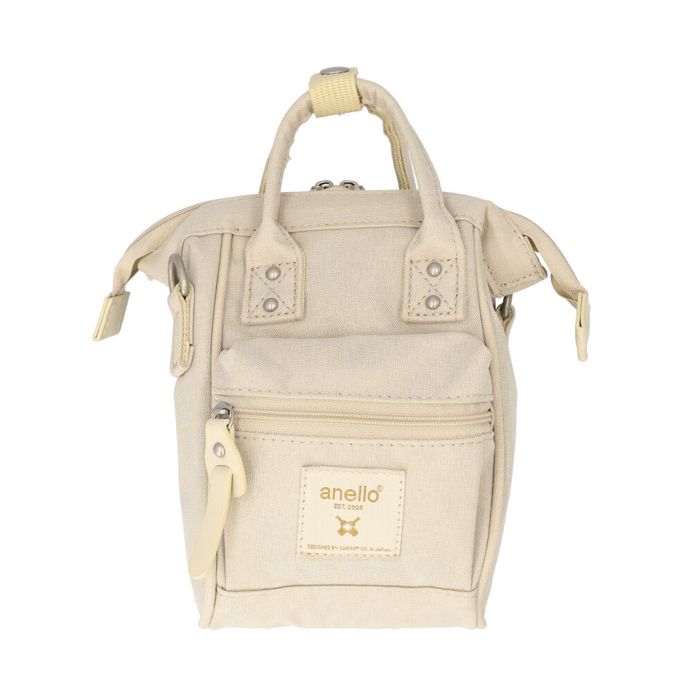 anello「anello アネロ スマホショルダー 口金 2way ATB4686 通販 ショルダー 斜めかけ」|ショルダー・メッセンジャー|ホワイト1