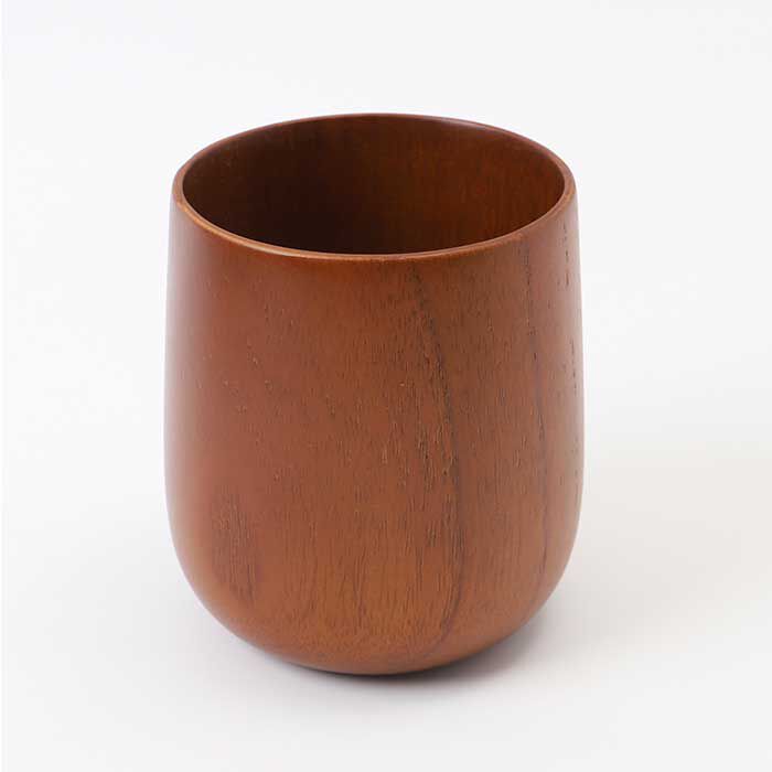 BACKYARD FAMILY「木製 カップ 通販 ラウンドカップ ラウンドコップ 木製カップ 食器 ウッド 食洗器対応 ラウンド」|その他|