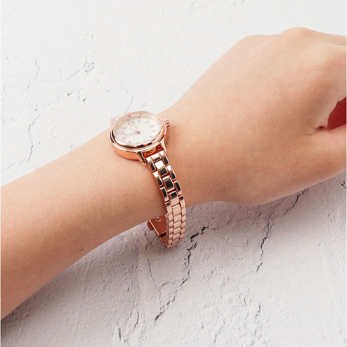 BACKYARD FAMILY「腕時計 レディース 通販 レディース腕時計 金属バンド ウォッチ 日本製ムーブメント 上品な文字盤」|腕時計|