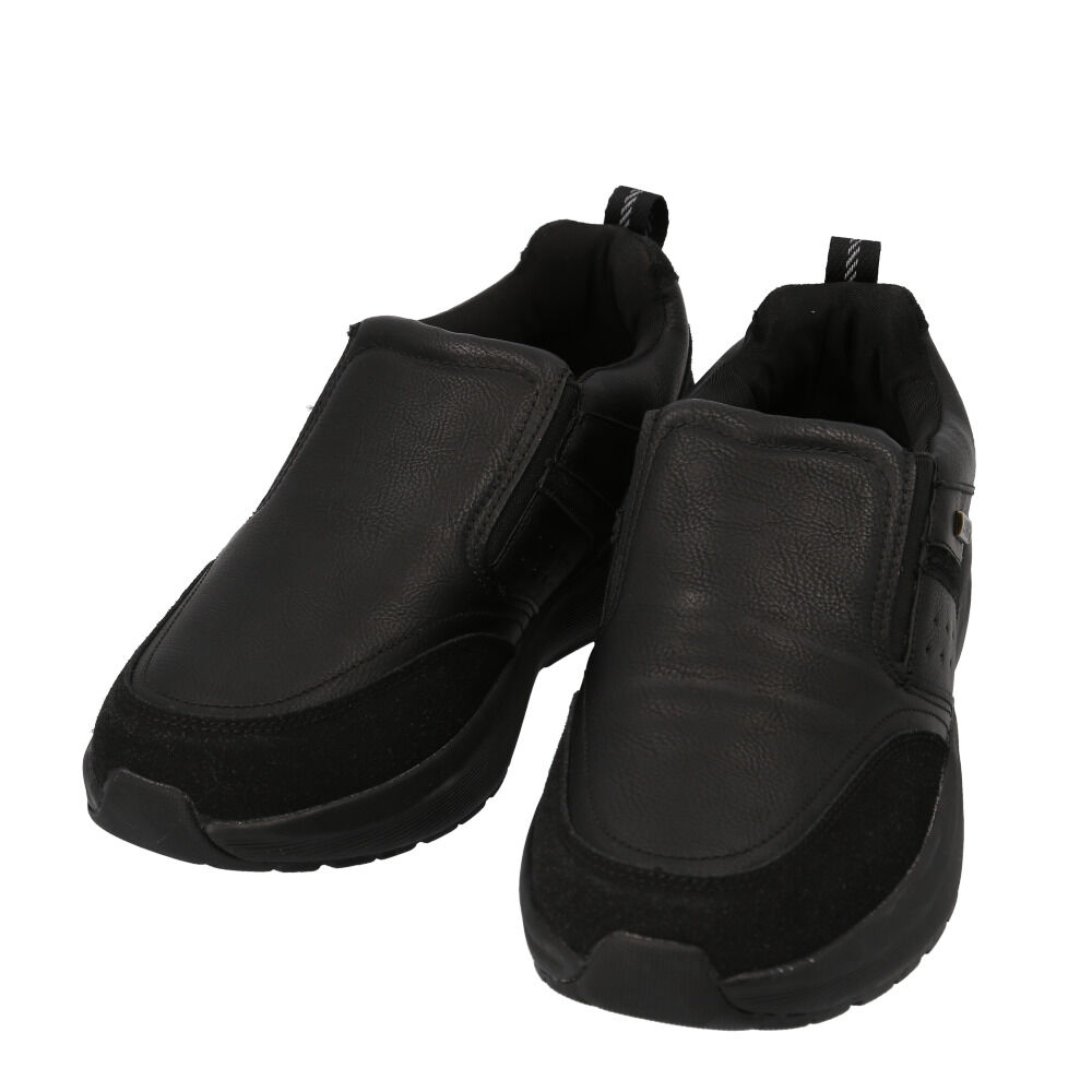 BACKYARD FAMILY「EDWIN 防水 スニーカー EDW7370 通販 スリッポン エドウィン 靴 メンズ」|スリッポン|ブラック1