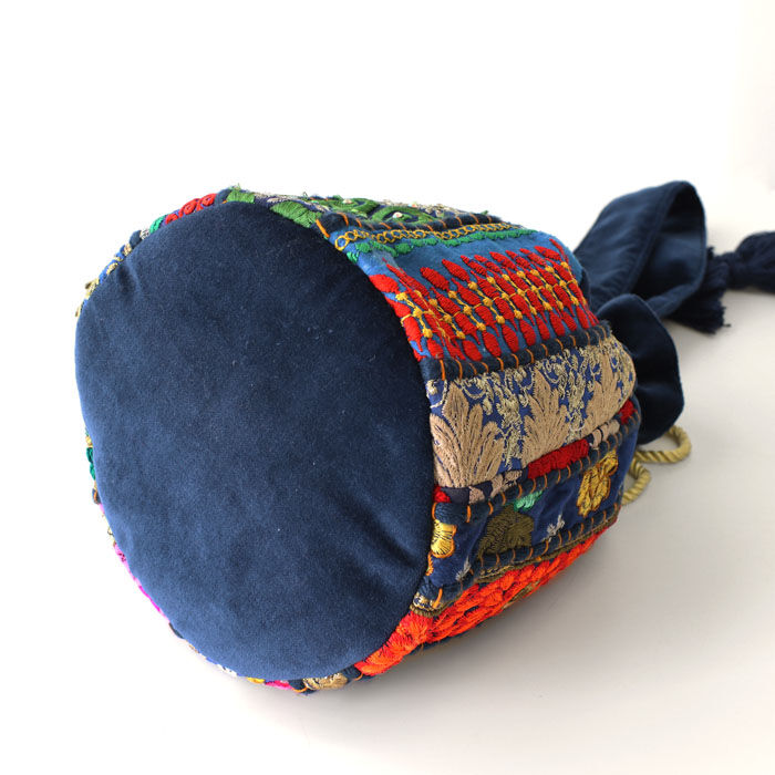 BACKYARD FAMILY「巾着バッグ 巾着袋 レディース カンバディアパッチ 通販 巾着バック 巾着 ポーチ バッグ バック」|ポーチ|