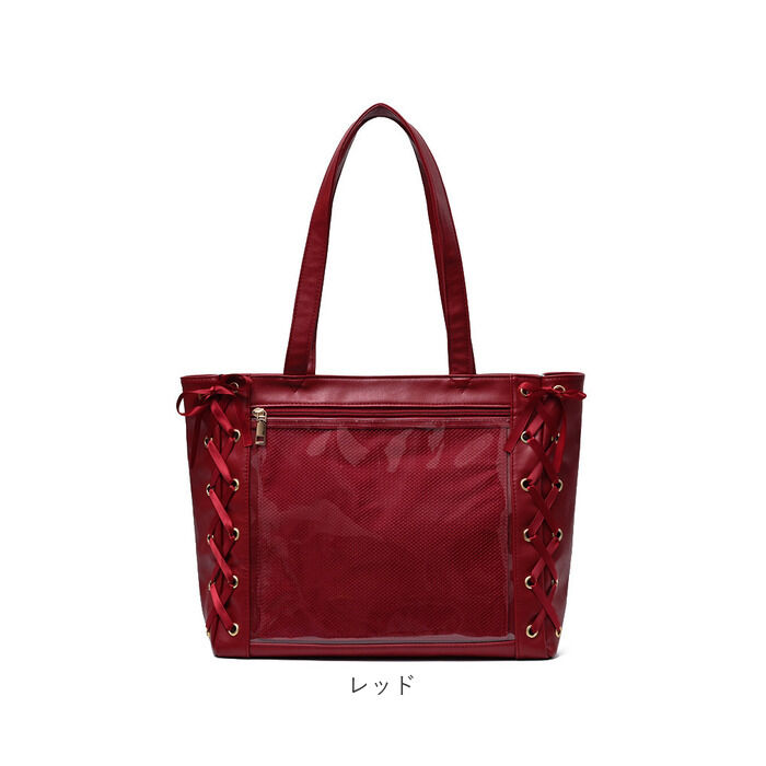 BACKYARD FAMILY「痛バッグ 痛バ トート 通販 トートバッグ 痛バック 痛いバック 痛い 肩掛けカバン クリアバッグ」|トートバッグ|