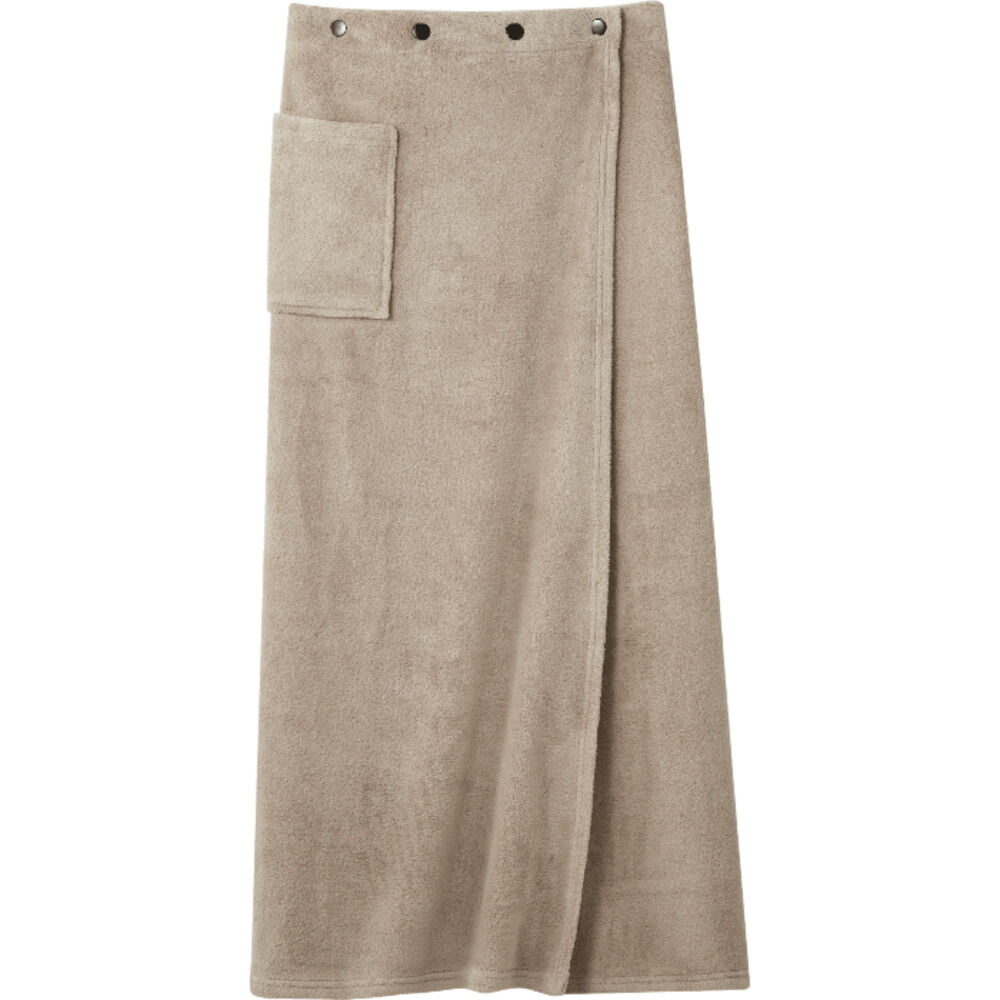 BACKYARD FAMILY「ひざ掛け ブランケット 通販 巻きスカート ラップスカート ロングスカート 毛布 着る毛布」|ブランケット|ベージュ1