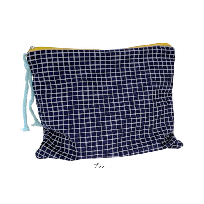 BACKYARD FAMILY「チェック柄 ポーチ 通販 化粧ポーチ 小物入れ コスメポーチ メイクポーチ コスメ収納」|ポーチ|