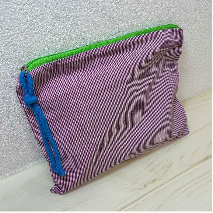 BACKYARD FAMILY「チェック柄 ポーチ 通販 化粧ポーチ 小物入れ コスメポーチ メイクポーチ コスメ収納」|ポーチ|