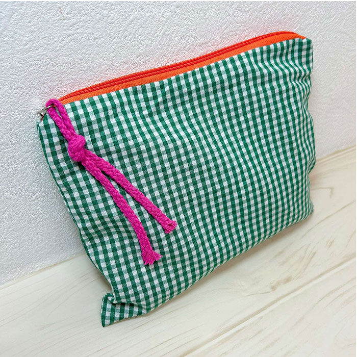 BACKYARD FAMILY「チェック柄 ポーチ 通販 化粧ポーチ 小物入れ コスメポーチ メイクポーチ コスメ収納」|ポーチ|