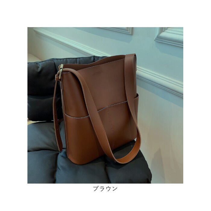BACKYARD FAMILY「ショルダーバッグ レディース 通販 バッケトバッグ 大容量 斜めかけバッグ 肩掛け シンプル」|その他|