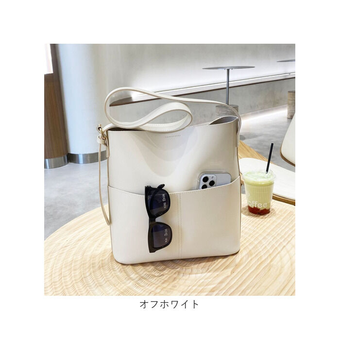 BACKYARD FAMILY「ショルダーバッグ レディース 通販 バッケトバッグ 大容量 斜めかけバッグ 肩掛け シンプル」|その他|