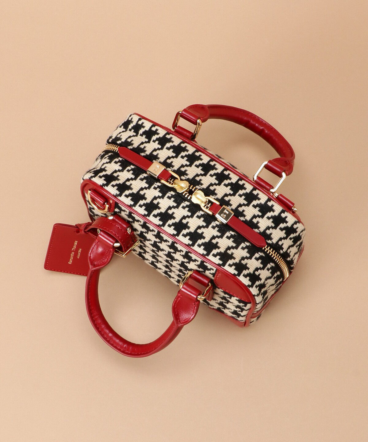 Samantha Thavasa「サマンサ ピエドプル ボストンバッグ 小サイズ」|ハンドバッグ|