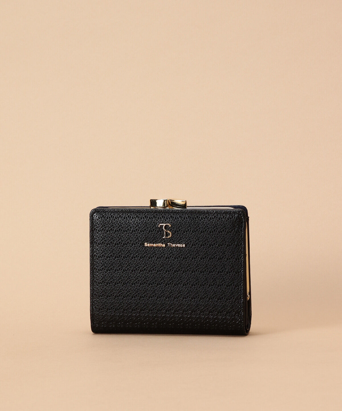 Samantha Thavasa「レース調型押し口金折財布」|財布|