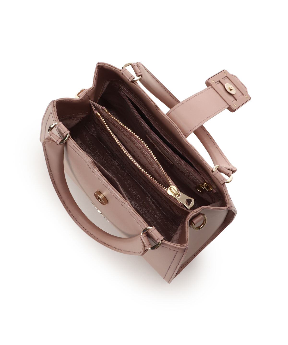 Samantha Thavasa「ベルトデザイン レザーハンドバッグ」|ハンドバッグ|