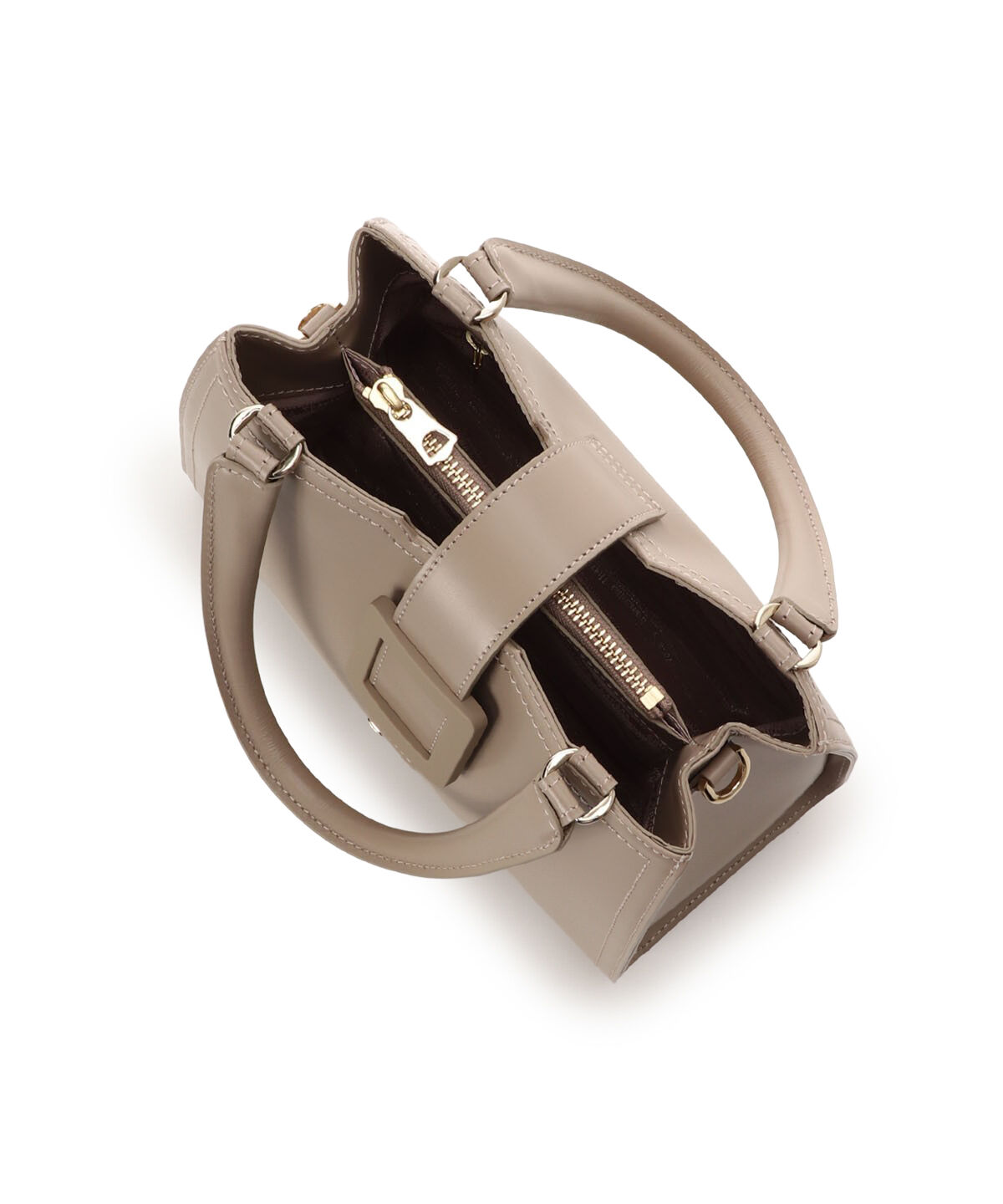 Samantha Thavasa「ベルトデザイン レザーハンドバッグ」|ハンドバッグ|