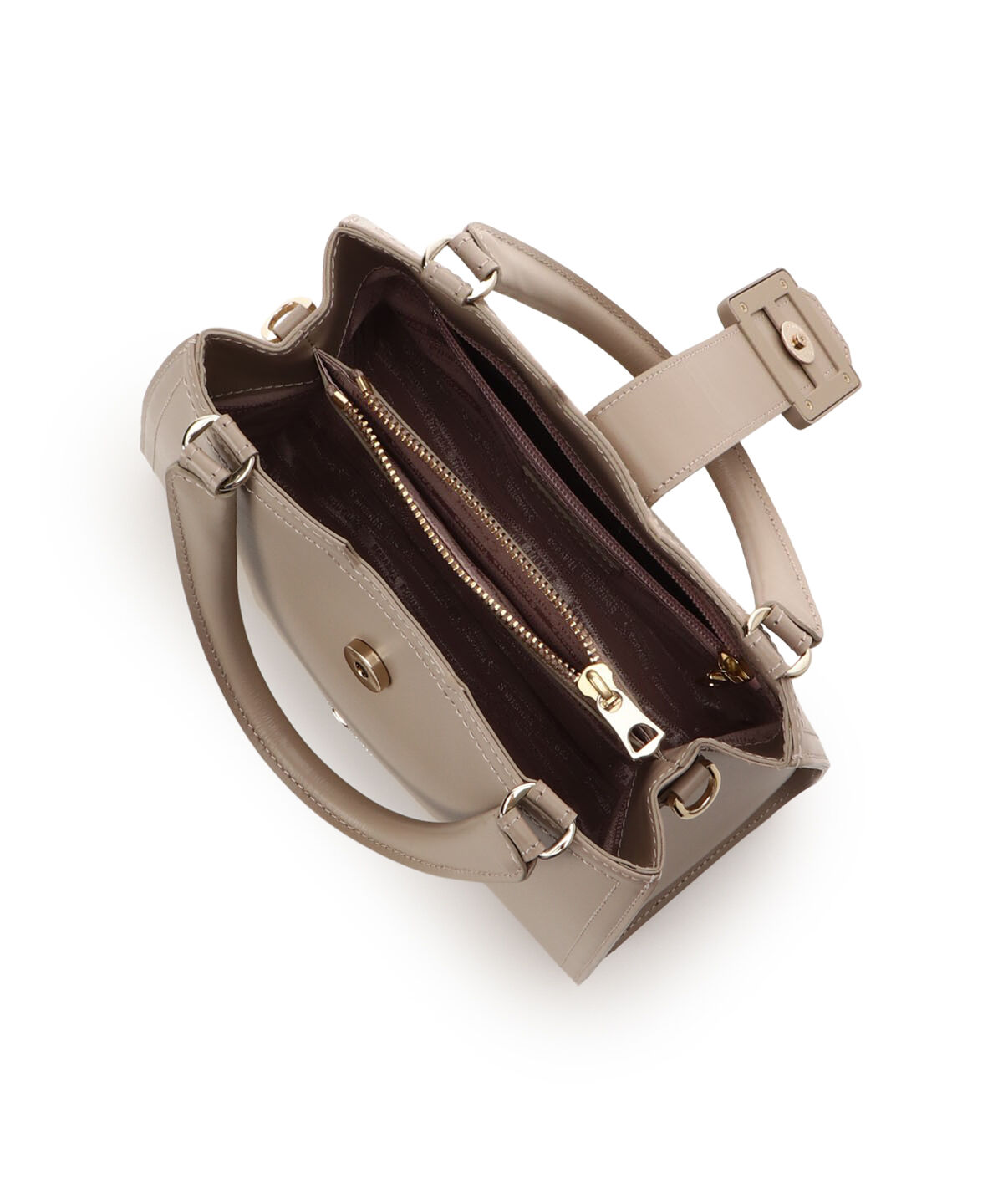 Samantha Thavasa「ベルトデザイン レザーハンドバッグ」|ハンドバッグ|