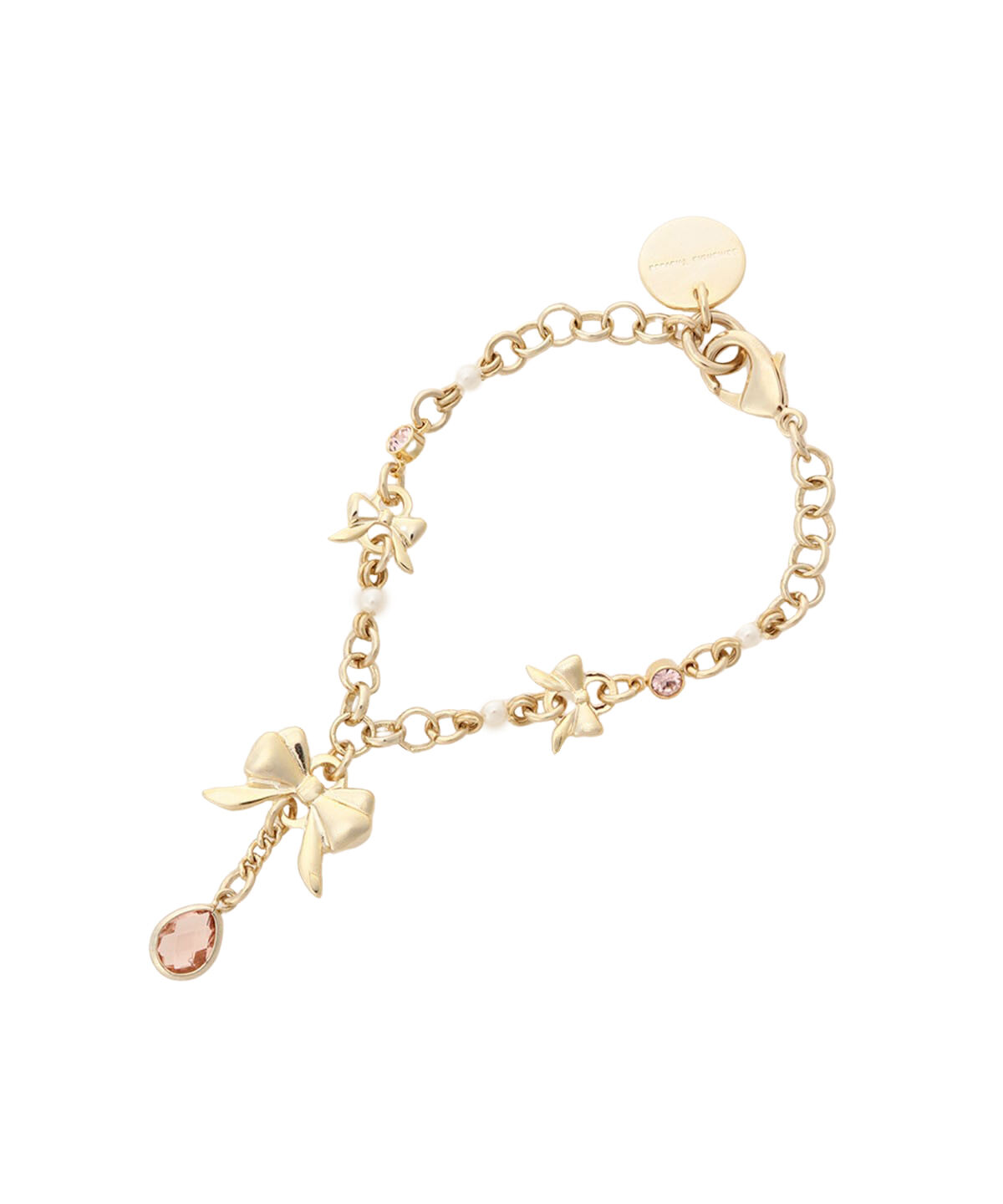 Samantha Thavasa「ゴールドリボンバッグチャーム」|チャーム・キーホルダー|ﾋﾟﾝｸﾍﾞｰｼﾞｭ