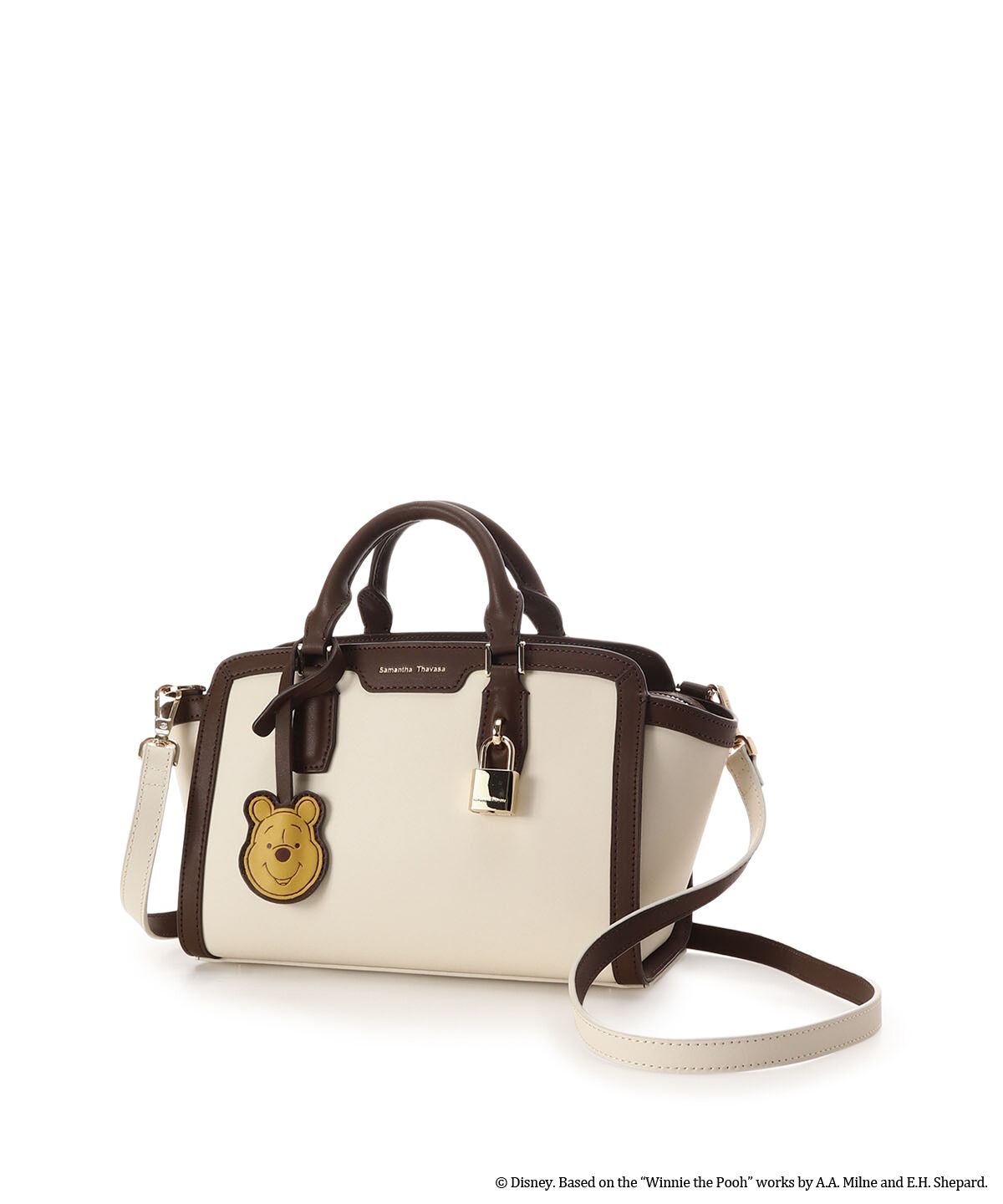 Samantha Thavasa「『くまのプーさん』コレクション サマンサ スプリットミア」|ハンドバッグ|