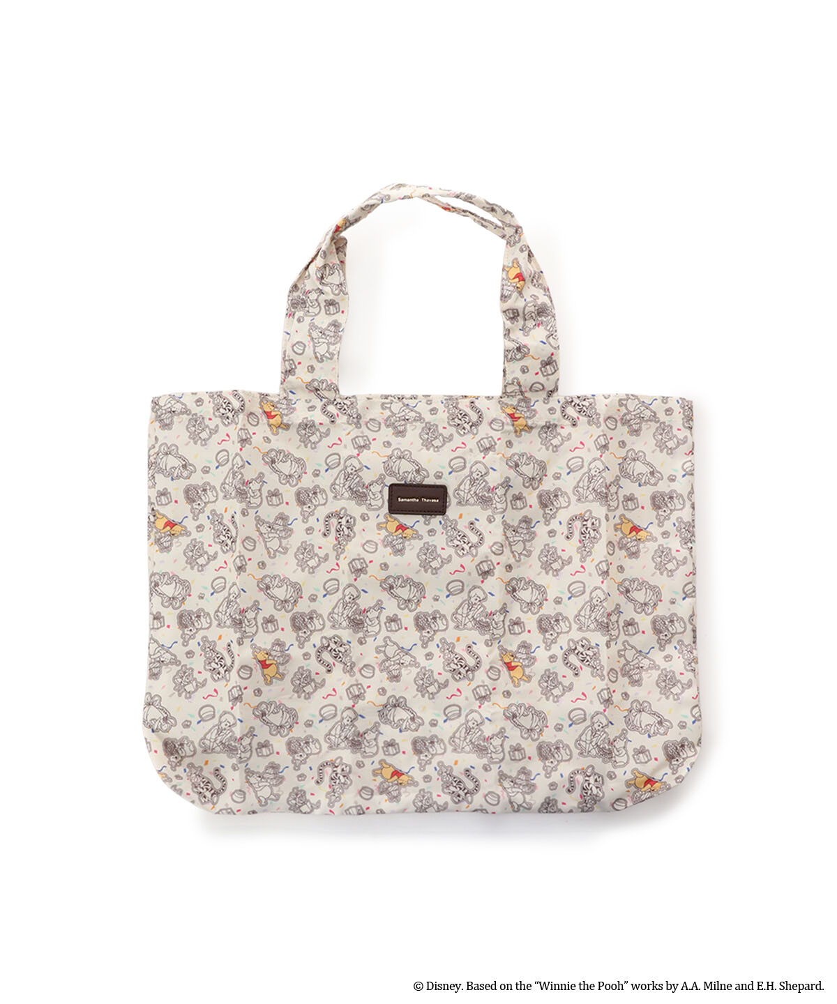Samantha Thavasa「『くまのプーさん』コレクション エコバッグ」|その他|オフホワイト