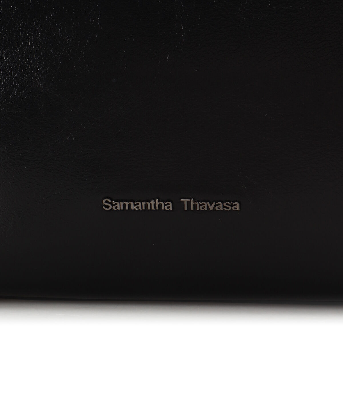 Samantha Thavasa「クラックテクスチャー調レザーハンドバッグ 大サイズ」|ハンドバッグ|