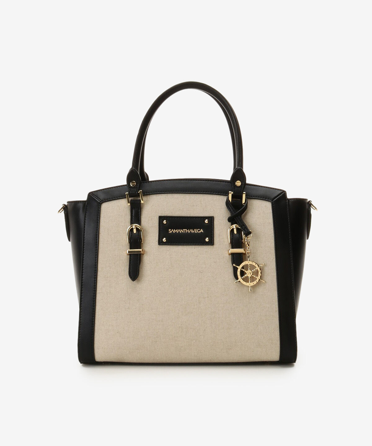 Samantha Vega「マリンモチーフトートバッグ」|トートバッグ|ブラック