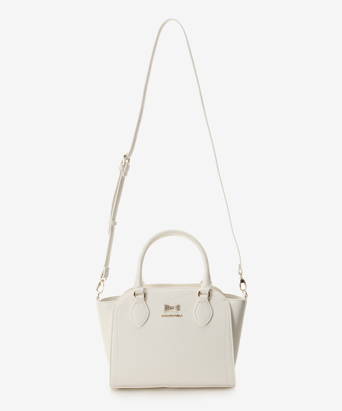 Samantha Vega「ビジューリボントートバッグ」|ハンドバッグ|