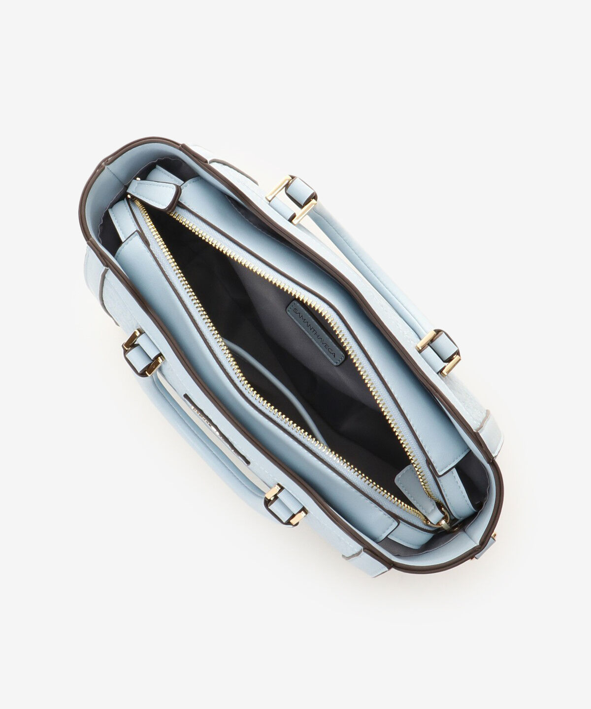 Samantha Vega「エンボスポイントステッチハンドバッグ」|ハンドバッグ|