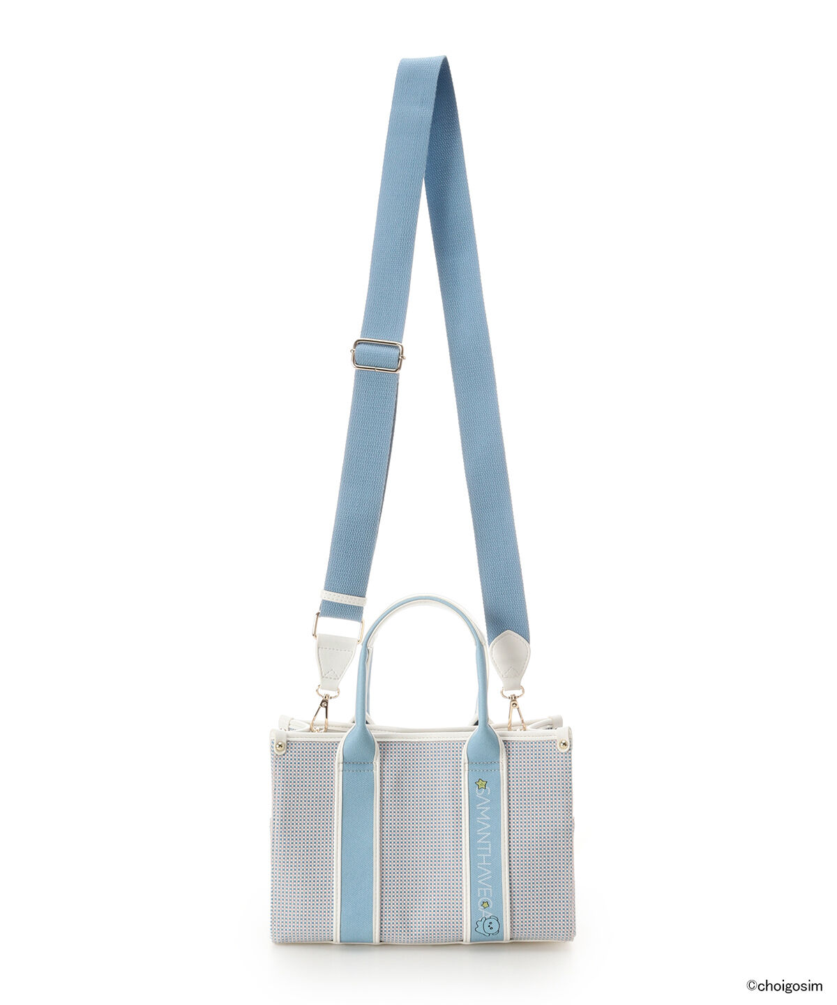 Samantha Vega「チェゴシム&times;SAMANTHAVEGA　「いぬゴシム」ロゴテープバッグ」|ハンドバッグ|