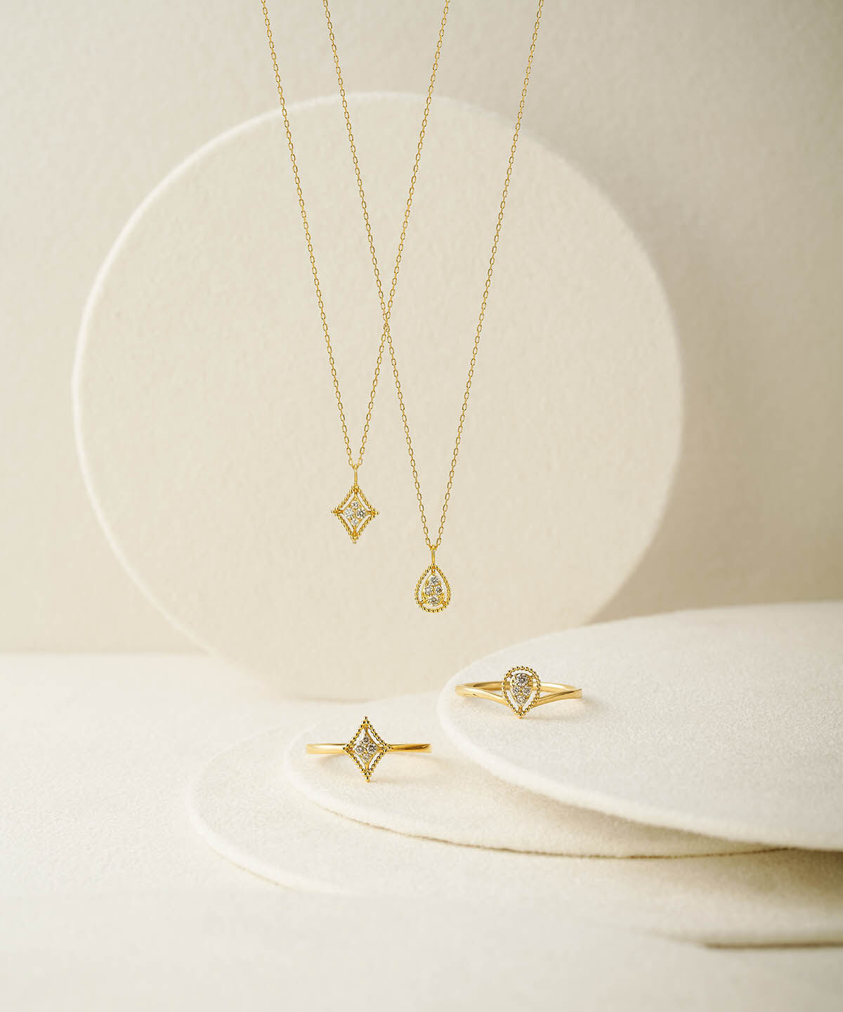 Samantha Tiara「K18 YG ダイヤモンドリング」|リング|