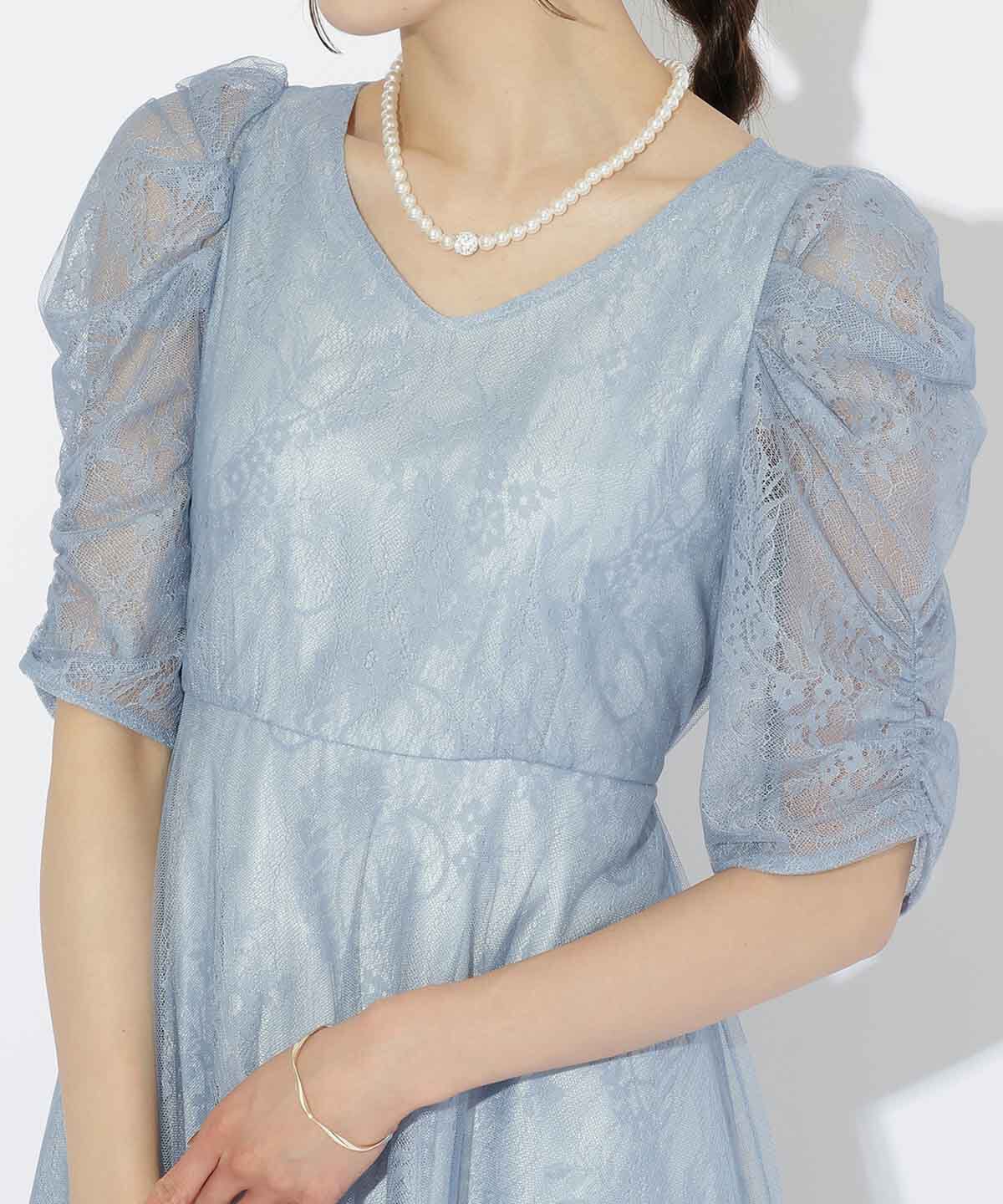 アンドクチュール「チュールレイヤードドレス」|ドレス|