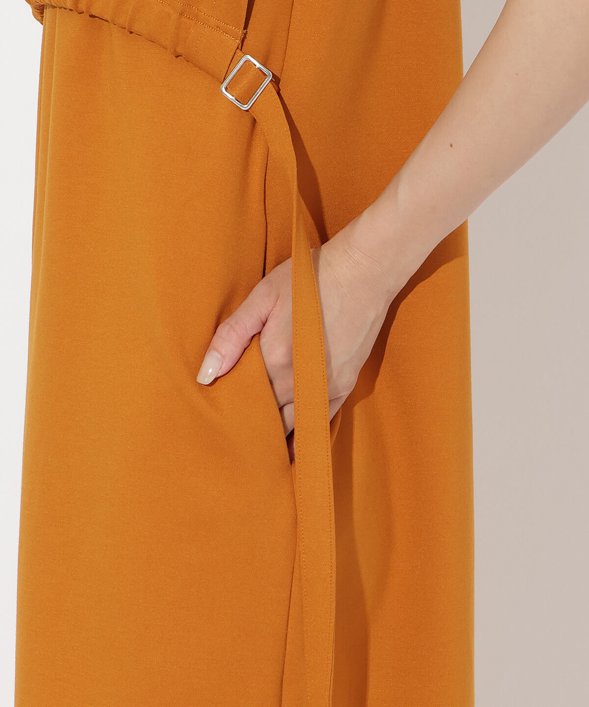 アンドクチュール「リラックスポンチワンピース」|ワンピース|