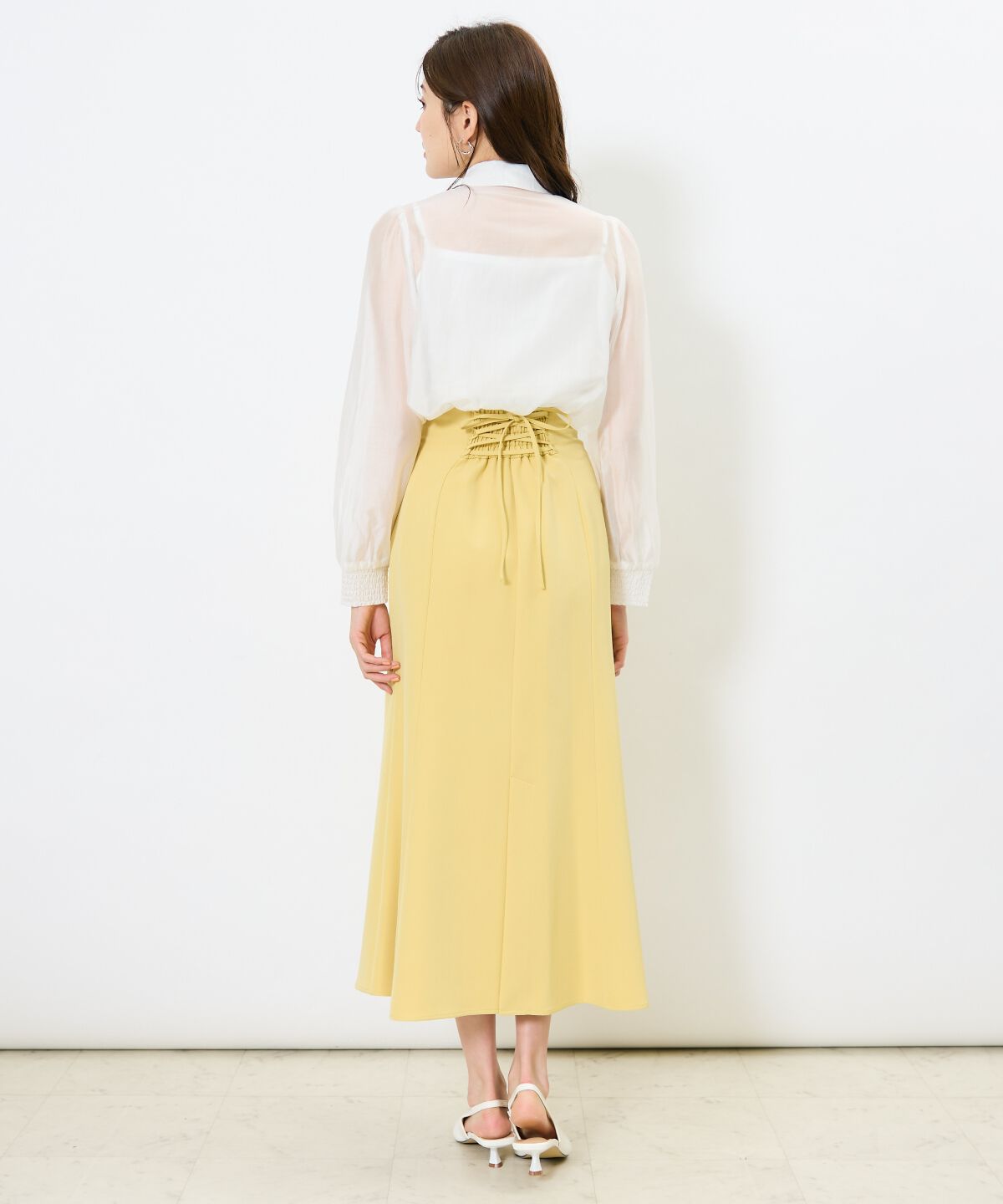 アンドクチュール「フロントZIPマーメイドスカート」|スカート|