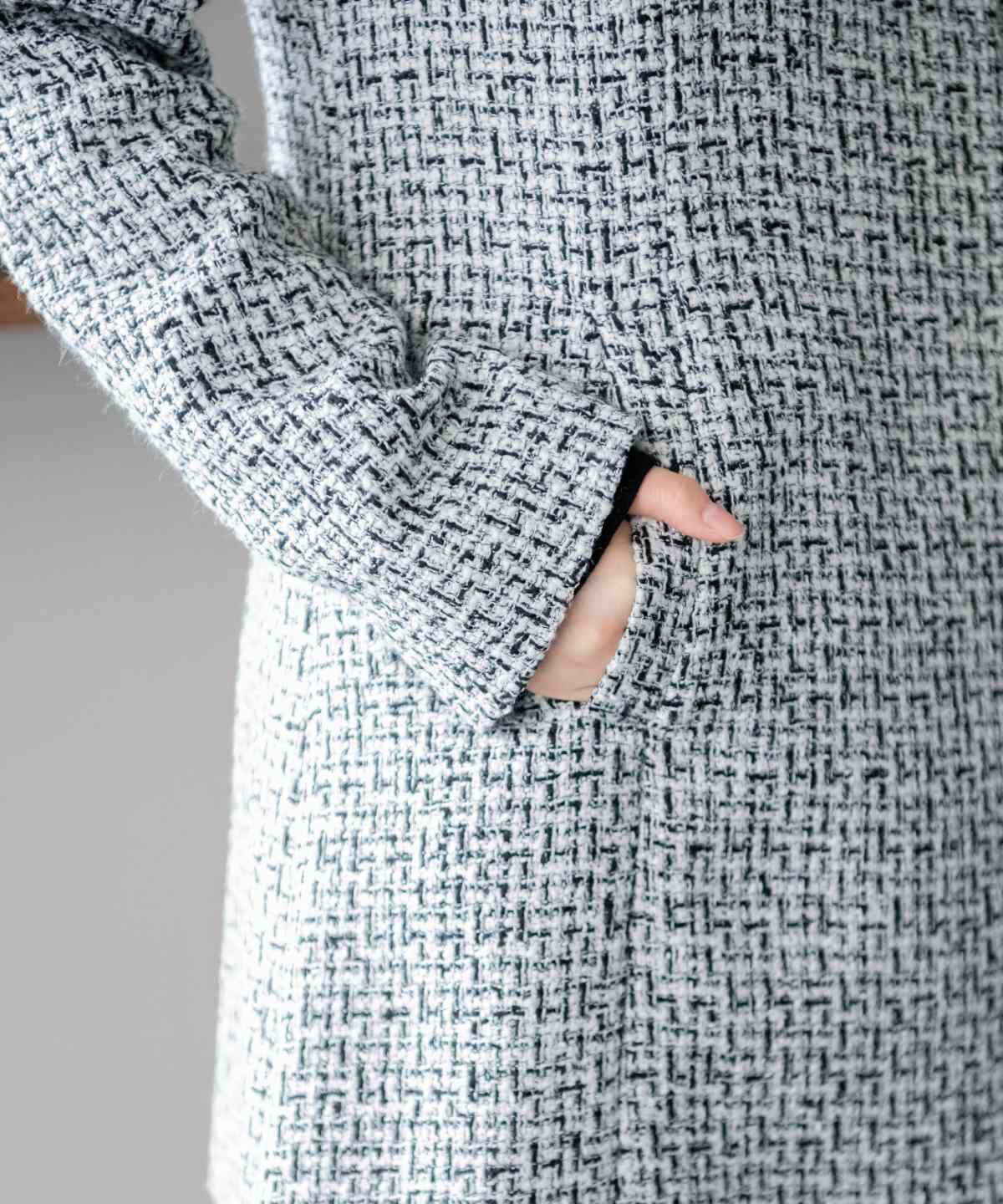 REDYAZEL「ファンシーツイードダブルボタンコート」|その他|