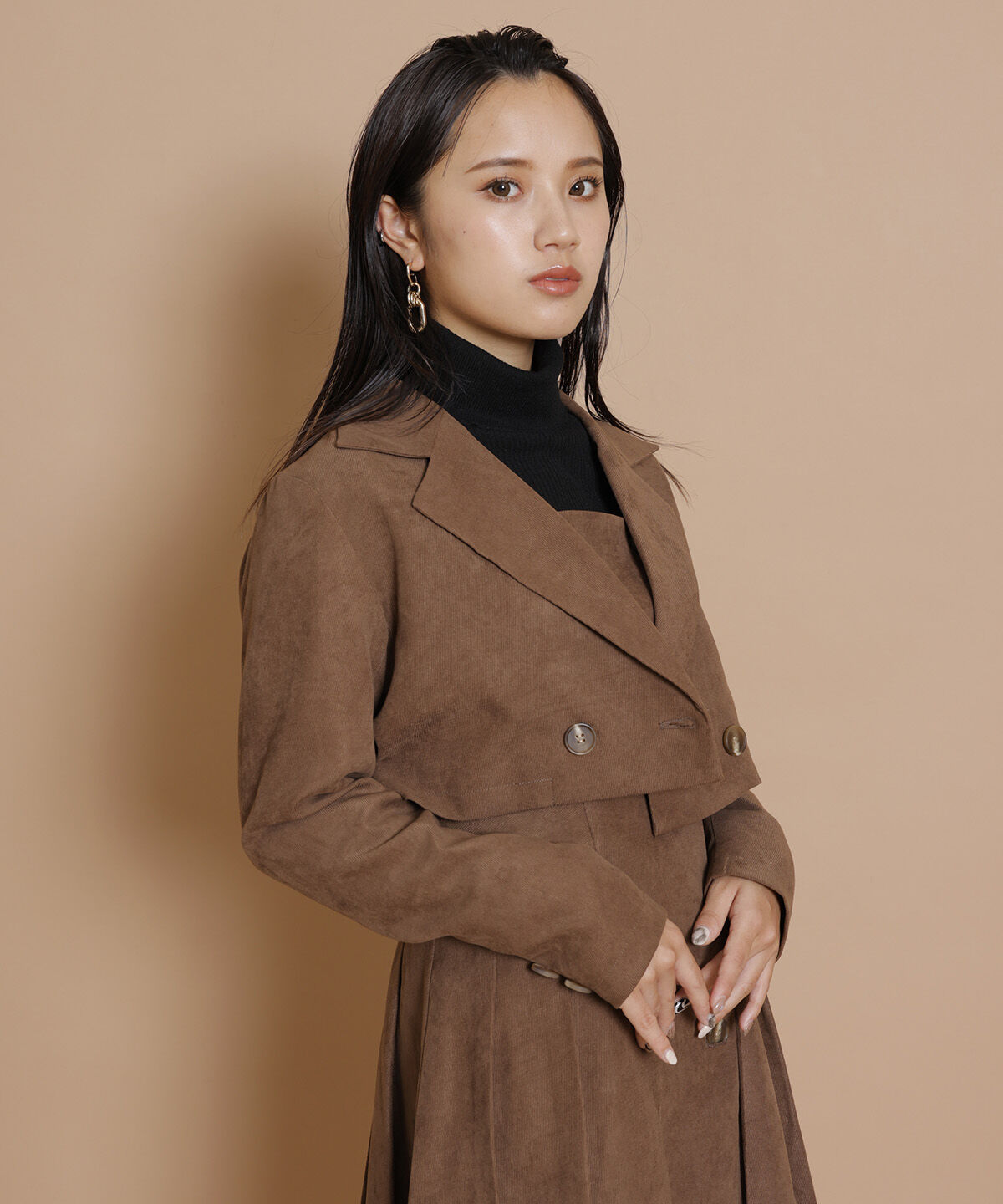 REDYAZEL「ショートジャケット」|テーラードジャケット|