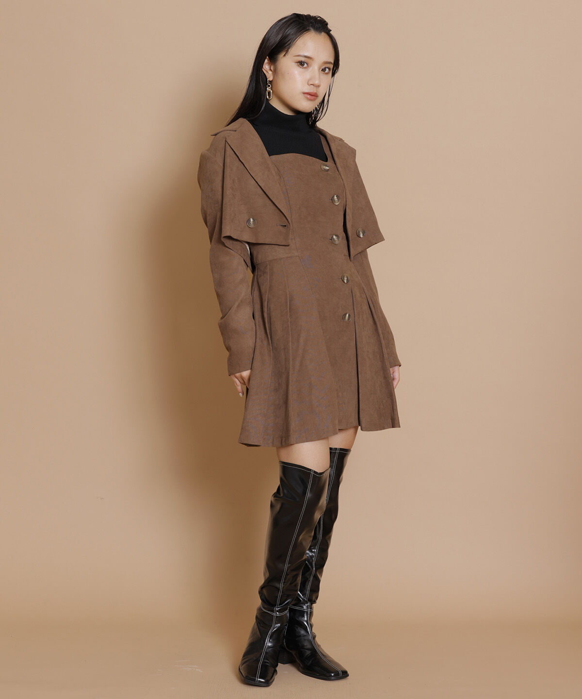 REDYAZEL「ショートジャケット」|テーラードジャケット|