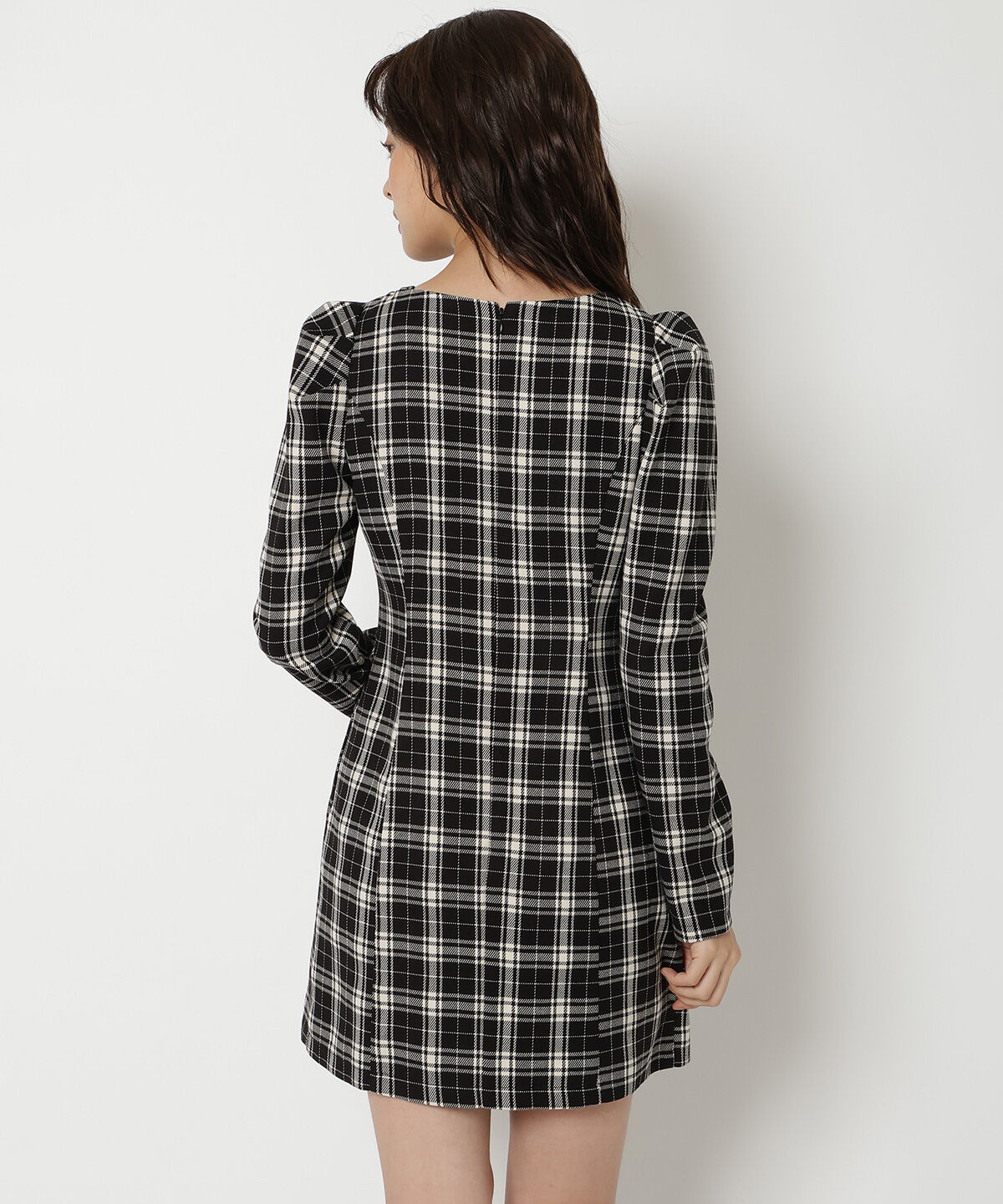 REDYAZEL「デコルテデザインパワショルミニワンピース」|ワンピース|