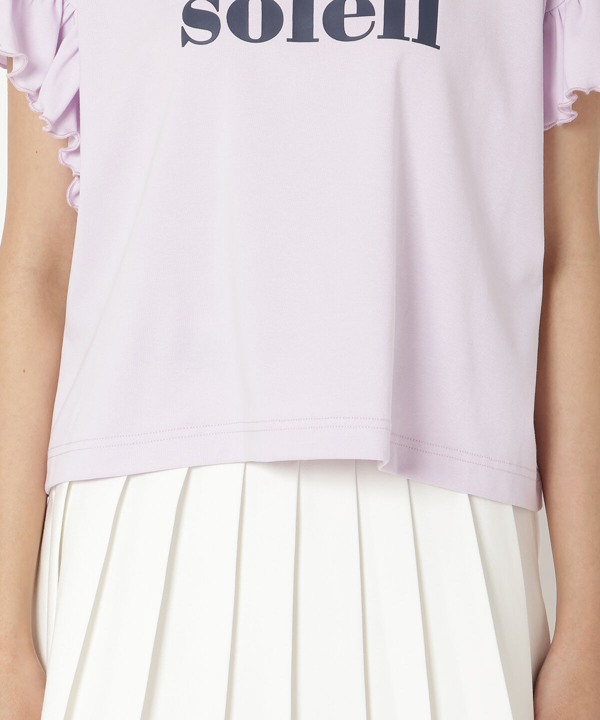 REDYAZEL「フリル袖Tシャツ」|Tシャツ・カットソー|