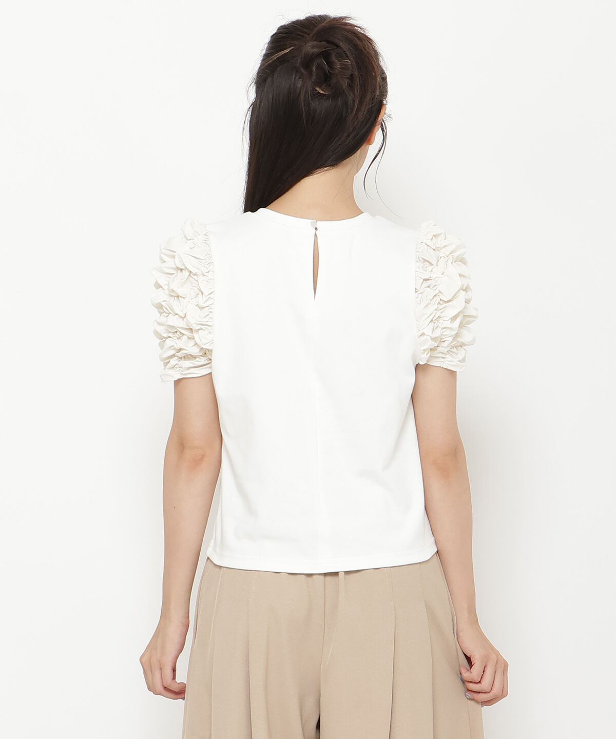 REDYAZEL「ボリュームデザインスリーブトップス」|Tシャツ・カットソー|